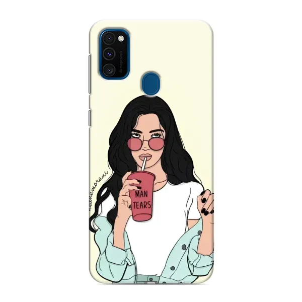 Чехол с рисунком «С напитком» для Samsung Galaxy M30s (M307) Чехол с рисунком «С напитком» для Samsung Galaxy M30s (M307)