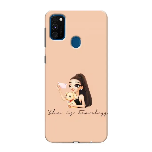 Чехол с рисунком «С собакой» для Samsung Galaxy M30s (M307) Чехол с рисунком «С собакой» для Samsung Galaxy M30s (M307)