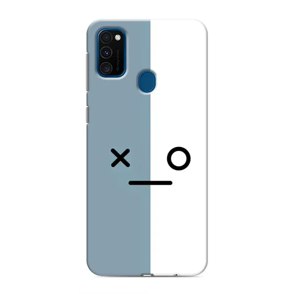 Чехол с рисунком «Серо-белый» для Samsung Galaxy M30s (M307) Чехол с рисунком «Серо-белый» для Samsung Galaxy M30s (M307)
