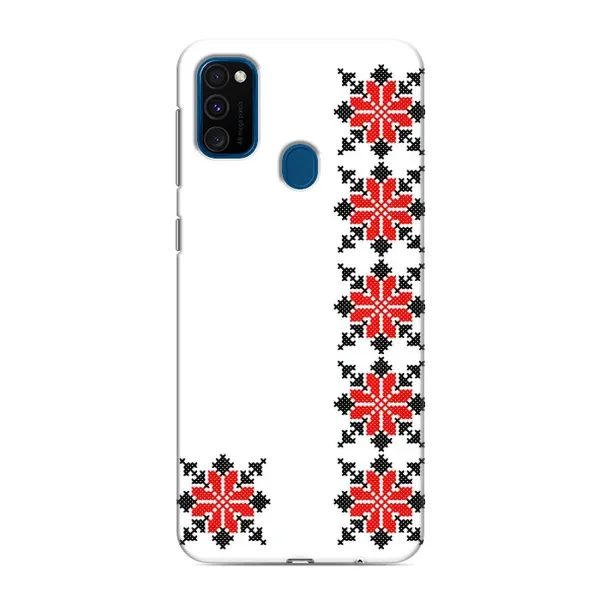 Чехол с рисунком «Силуэт вышиванки» для Samsung Galaxy M30s (M307) Чехол с рисунком «Силуэт вышиванки» для Samsung Galaxy M30s (M307)