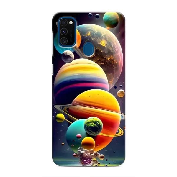Чехол с рисунком «Солнечна система» для Samsung Galaxy M30s (M307)