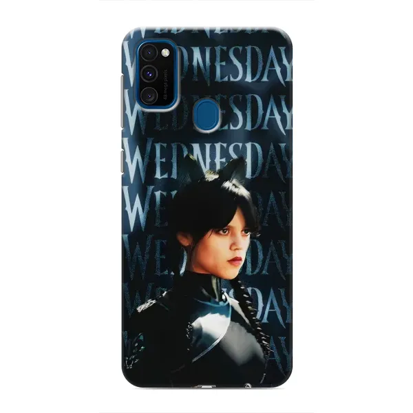 Чехол с рисунком «Уэнздей с ушками» для Samsung Galaxy M30s (M307) Чехол с рисунком «Уэнздей с ушками» для Samsung Galaxy M30s (M307)