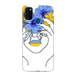 Чехол на Samsung Galaxy M30s (M307) Украинский дизайн (Украинка на всю голову)