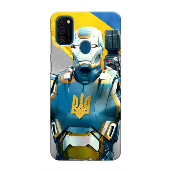 Чехол с рисунком «Украинский робокоп» для Samsung Galaxy M30s (M307)
