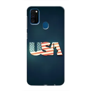 Чехол Флаг USA для Samsung Galaxy M30s (M307) (USA)