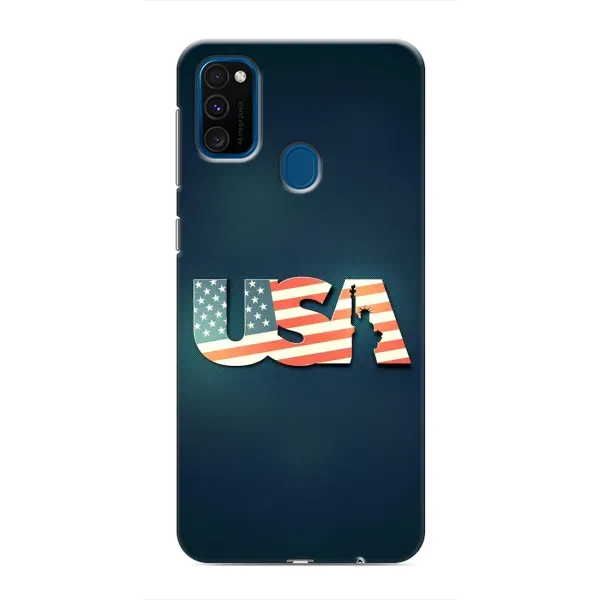 Чехол с рисунком «USA» для Samsung Galaxy M30s (M307) Чехол с рисунком «USA» для Samsung Galaxy M30s (M307)