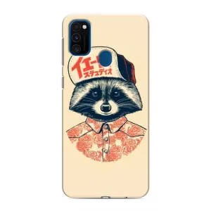 Силиконовый Чехол с Енотами на Samsung Galaxy M30s (M307) (В кепчику)