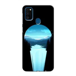 Літній Чохол на Samsung Galaxy M30s (M307) (Синій Водоспад)