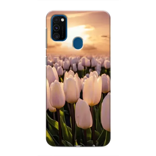 Чехол с рисунком «Закат с цветами» для Samsung Galaxy M30s (M307) Чехол с рисунком «Закат с цветами» для Samsung Galaxy M30s (M307)