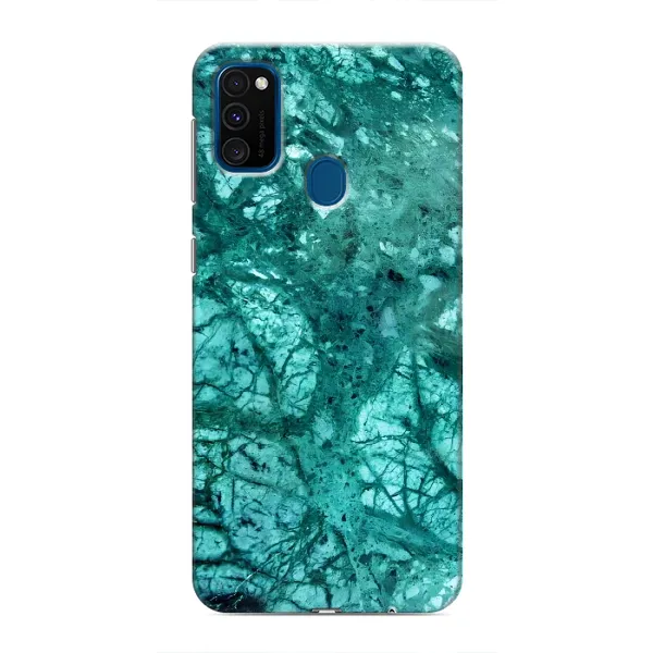 Чехол с рисунком «Зеленый мрамор» для Samsung Galaxy M30s (M307) Чехол с рисунком «Зеленый мрамор» для Samsung Galaxy M30s (M307)
