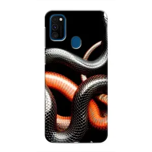 Чехлы с изображением разных животных для Samsung Galaxy M30s (M307) (Змея)