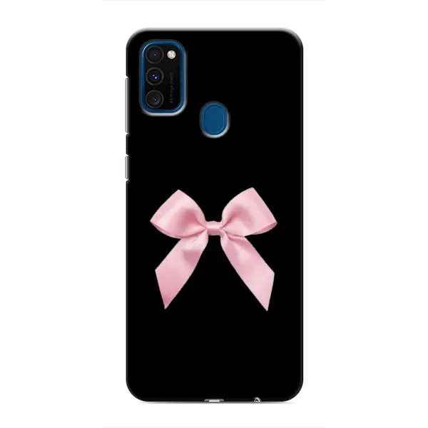 Чехол с рисунком «Бант на черном» для Samsung Galaxy M31 Чехол с рисунком «Бант на черном» для Samsung Galaxy M31