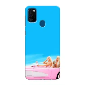 Силиконовый Чехол Барби Фильм на Samsung Galaxy M31 (Барби и Кен)