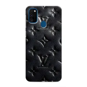 Текстурний Чохол Louis Vuitton для Самсунг Галаксі М31 (Чорний ЛВ)