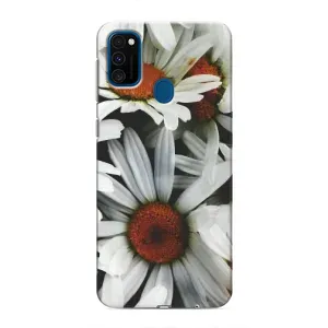 Чехол с ромашками на Samsung Galaxy M31