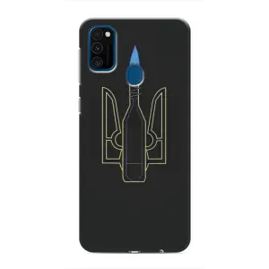 Чехол с картинкой (Патриотический ГЕРБ) на Samsung Galaxy M31 (Герб - Молотова)
