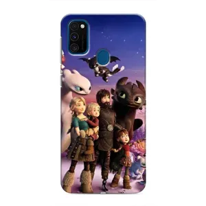 Чехол дракон Беззубик для Samsung Galaxy M31 (Герои дракона)