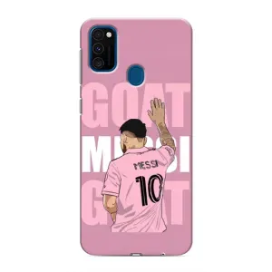 Чехлы Лео Месси в Майами на Samsung Galaxy M31 (GOAT MESSI)