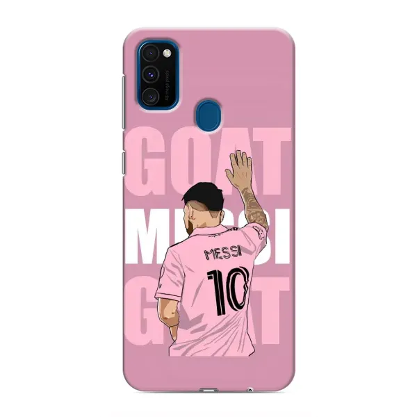 Чехол с рисунком «GOAT MESSI» для Samsung Galaxy M31 Чехол с рисунком «GOAT MESSI» для Samsung Galaxy M31
