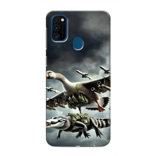 Чехол с рисунком «Гусини и крокодило» для Samsung Galaxy M31 Чехол с рисунком «Гусини и крокодило» для Samsung Galaxy M31