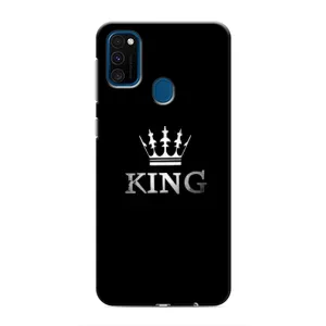 Чохол (Корона на чорному фоні) для Самсунг Галаксі М31 (KING)