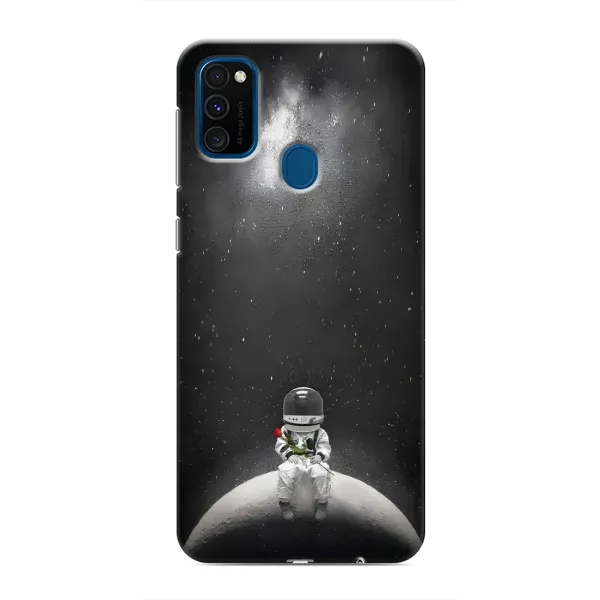 Чехол с рисунком «Космонавт романтик» для Samsung Galaxy M31 Чехол с рисунком «Космонавт романтик» для Samsung Galaxy M31