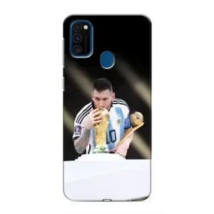 Чехлы Лео Месси Аргентина для Samsung Galaxy M31 (Кубок Мира)