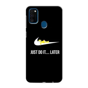 Силіконовый Чохол на Samsung Galaxy M31 з картинкою НАЙК (Later)