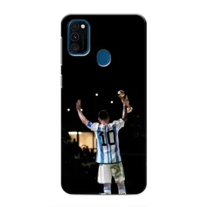 Чехлы Лео Месси Аргентина для Samsung Galaxy M31 (Лео Чемпион)