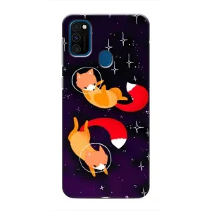 Чехол с Лисичкой для Samsung Galaxy M31 (Лисы)