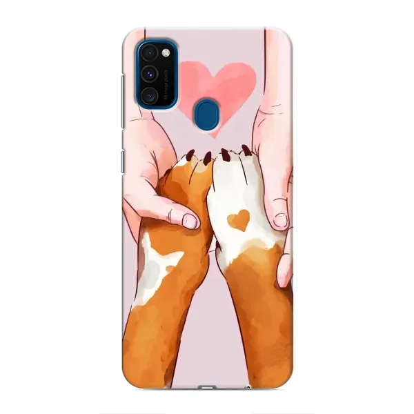 Чехол с рисунком «Любовь к собакам» для Samsung Galaxy M31 Чехол с рисунком «Любовь к собакам» для Samsung Galaxy M31