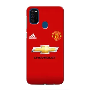 Силиконовые Чехлы принт Футбол на Samsung Galaxy M31 (Man United)