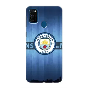 Силиконовые Чехлы принт Футбол на Samsung Galaxy M31 (ManCity)