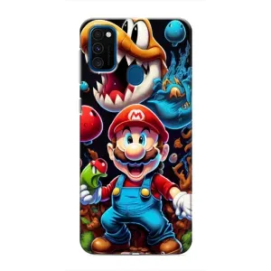 Чехол с рисунком «Марио» для Samsung Galaxy M31