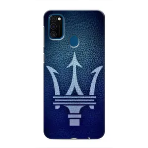 Чехлы с тематикой "Крутые машины" на Samsung Galaxy M31 (Лого Maserati)
