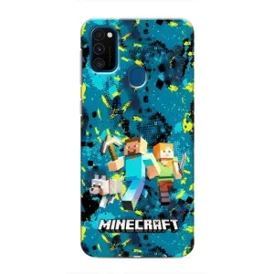 Чохли для Samsung Galaxy M31 (Персонажі МайнКрафт) (Майнкрафт)