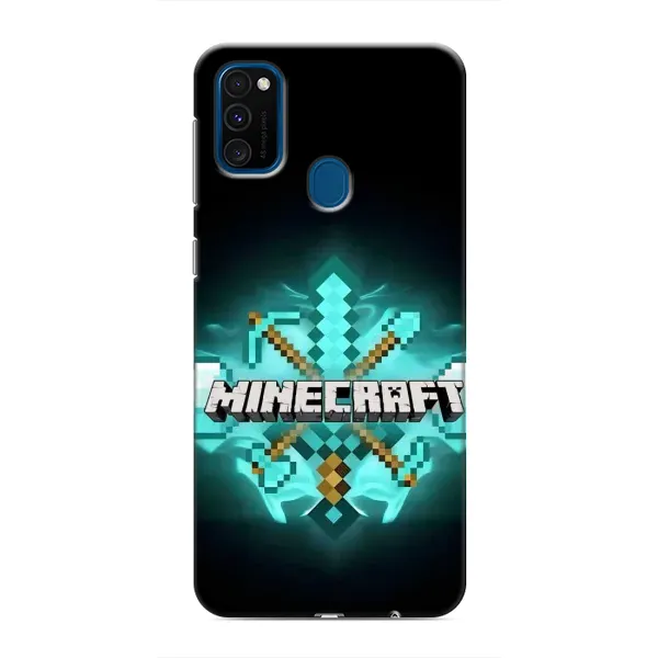 Чехол с рисунком «MineCraft 2» для Samsung Galaxy M31