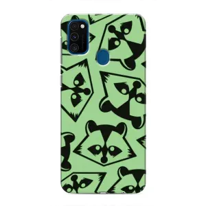 Силіконовий Чохол з Энотами на Samsung Galaxy M31 (Мордочки Єнота)