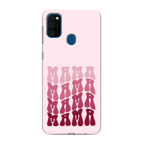 Чехол с рисунком «Надпись мама» для Samsung Galaxy M31 Чехол с рисунком «Надпись мама» для Samsung Galaxy M31