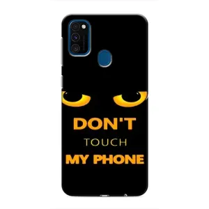 Чехол с Прикольным принтом на Samsung Galaxy M31 (Не трогай мой телефон)