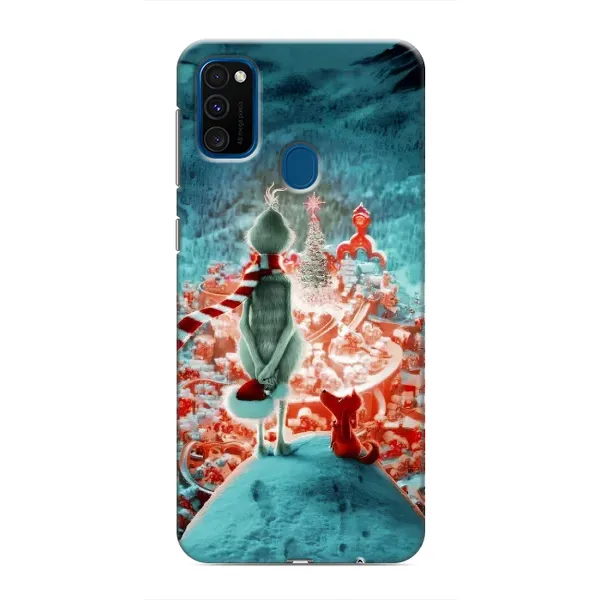Чехол с рисунком «Новогодний Гринч» для Samsung Galaxy M31 Чехол с рисунком «Новогодний Гринч» для Samsung Galaxy M31