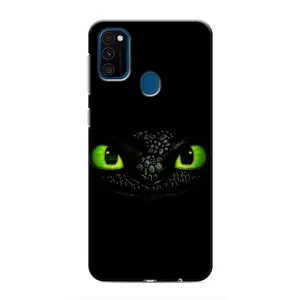Чехол дракон Беззубик для Samsung Galaxy M31 (Глаза Беззубика)