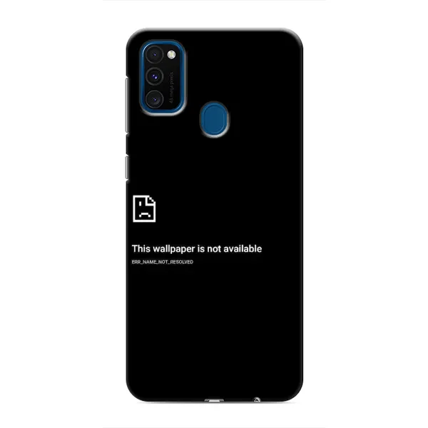 Чехол с рисунком «Ошибка» для Samsung Galaxy M31 Чехол с рисунком «Ошибка» для Samsung Galaxy M31