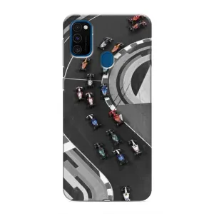 Чехол фильм Формула 1 для Samsung Galaxy M31 (Гонки ф1)