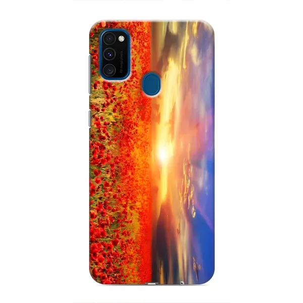 Чехол с рисунком «Поле тюльпанов» для Samsung Galaxy M31 Чехол с рисунком «Поле тюльпанов» для Samsung Galaxy M31