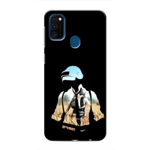 Чохол з картинкою "Герой Pubg" на Samsung Galaxy M31 (Пубг мен)