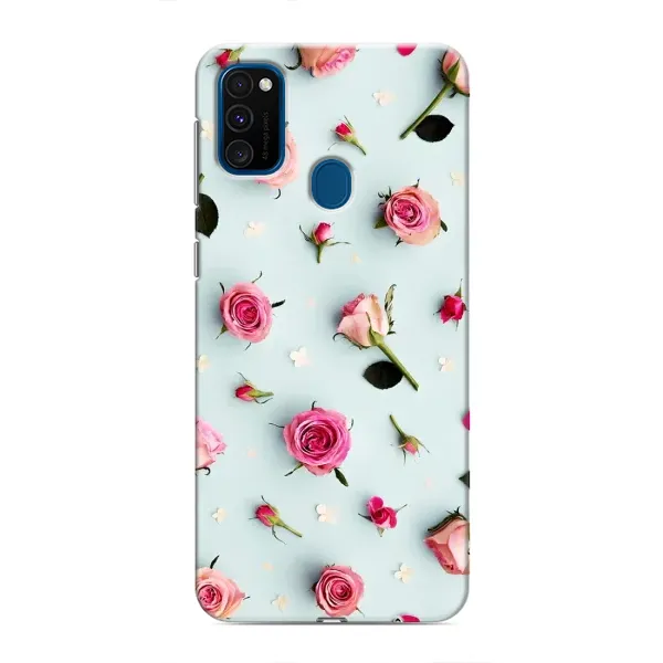 Чехол с рисунком «Разные цветы» для Samsung Galaxy M31 Чехол с рисунком «Разные цветы» для Samsung Galaxy M31