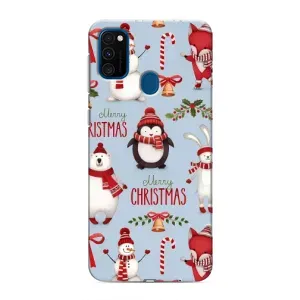 Чохол Санта Клаус для Samsung Galaxy M31 (Різдвяний)