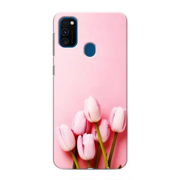 Чехол с рисунком «Розовые тюльпаны» для Samsung Galaxy M31 Чехол с рисунком «Розовые тюльпаны» для Samsung Galaxy M31