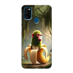 Чохол з мемами траралело тралала для Samsung Galaxy M31 (Шимпанзіні бананіні)